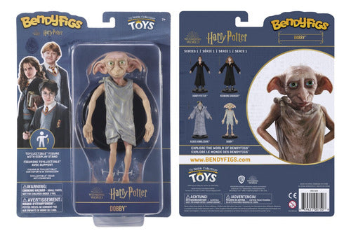 Muñeco Figura Dobby El Elfo Harry Potter Bendyfigs M4e 5