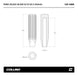 Collino Gear Shift Lever Knob Alum Selector Veloce Silver 2