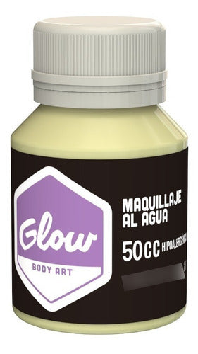 Liquid Artistic Glow Body Art Body Paint Basic Matte Colors - 50ml 13