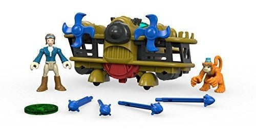 Fisher-Price Imaginext Bi-Plane Bomber Playset 2