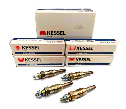 Kit X4 Bujias Pre Calentadoras Vw Gol 1.6 Diesel 0