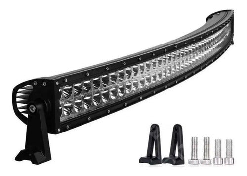 MS Barra Led 80 Leds 240W Curved Off Road Truck 4x4 0