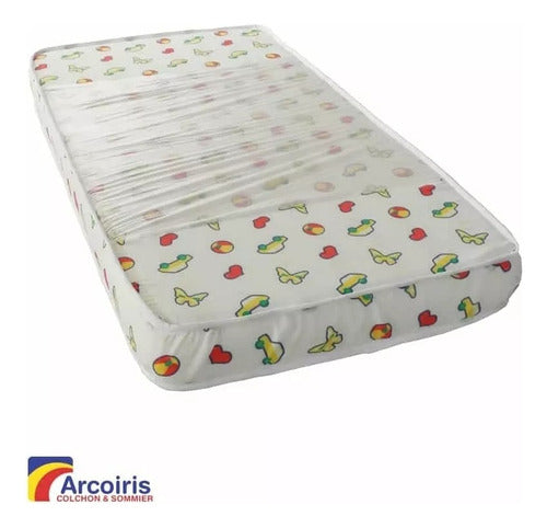 Infant Foam Mattress 90x55x10 - Arco Iris 4