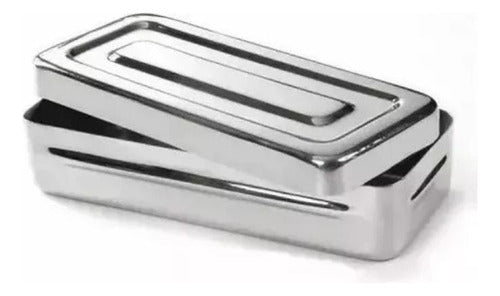 Egeo Stainless Steel Box 20 X 10 X 5 Cm 0