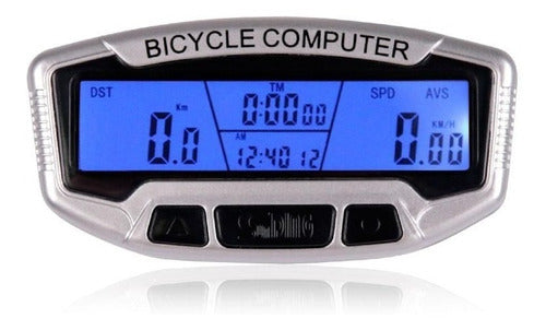 Sunding Digital Bicycle Speedometer Kilometer Counter 28 Functions® 0