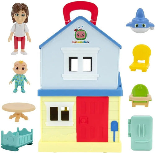 CoComelon Family House Sound 2 Figures Accessories Suitcase 1