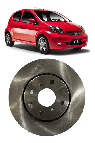 BYD F0 Ventilated Brake Disc Set 0