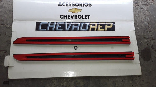 Chevrolet Molduras De Puerta X 4 Juego Aveo Original GM 93744252 3