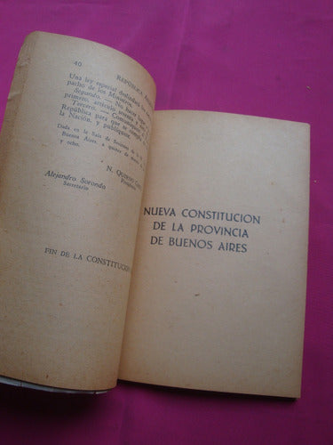 Constitucion Nacional Prov De Bs As Nueva Constitucion 1