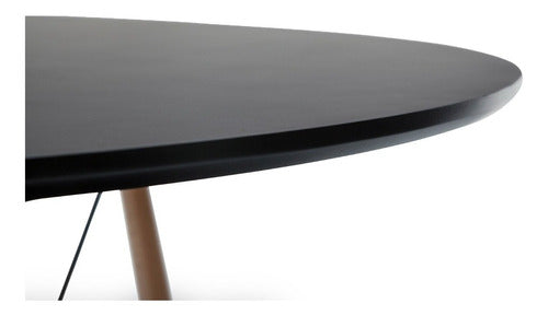 Circular Design Dining Table Mod 957 Living Deco Desk 80cm 2