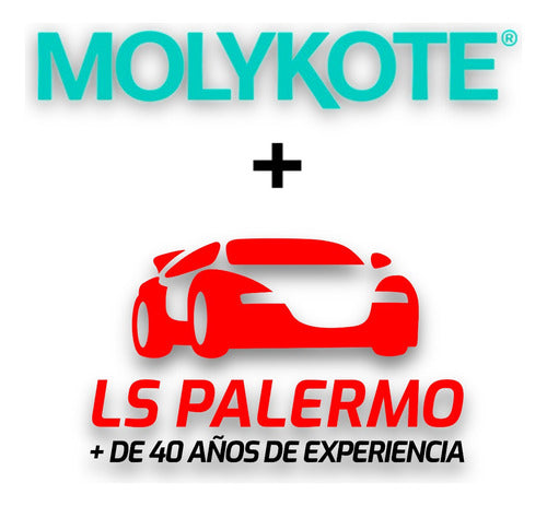 Limpia Inyectores Nafta Molykote Para Moto Cuatri 150ml 1