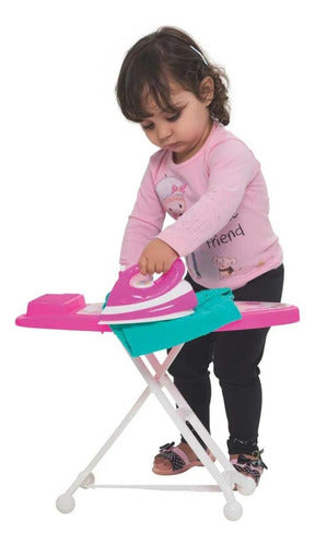 Tabua De Passar Infantil Com Ferro Fashion Com Som Mercotoys 0