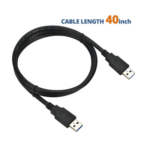 Styeast SC313 Cable USB A to USB, 3.3 Feet USB 3.0 Male to Male 1