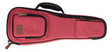 Kala Sonoma Coast Series Russian River Red Padded Concert Ukulele Case 0