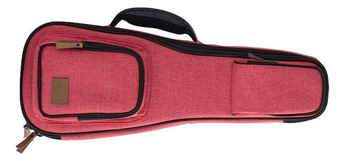 Kala Sonoma Coast Series Russian River Red Padded Concert Ukulele Case 0