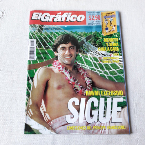 Revista Grafico Nº 4085 20/1/1998 Enzo Francescoli - Menotti 0