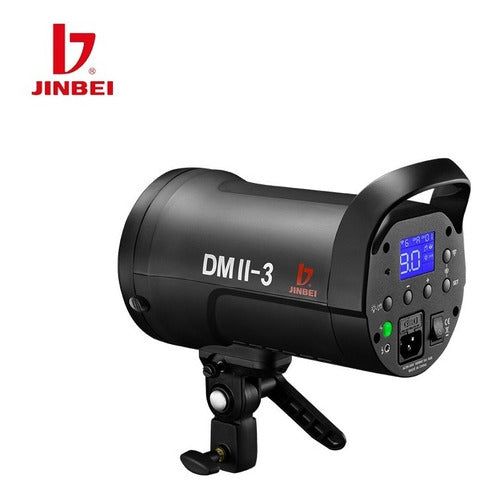 Flash De Estudio Jinbei Dm-3 300w Montura Bowens Click 1