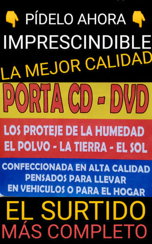 CDTek Porta 12 Cd / Dvd Para Visera Del Vehículo Excelente Calidad 1