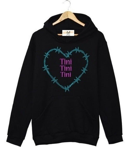 Buzo Tini - La Triple T - Unisex Hoodie with Hood 4