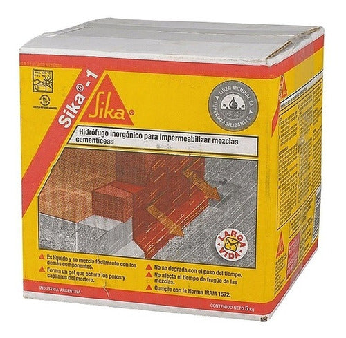 Sika®-1 Liquid Waterproofing Additive 10 L 0