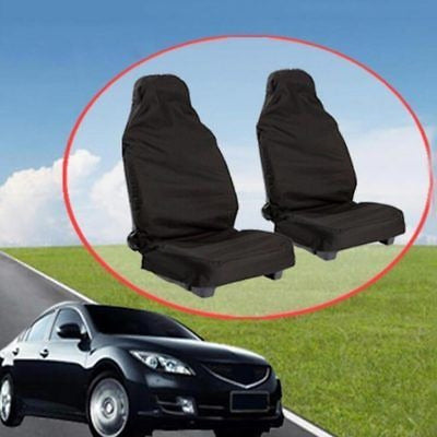 Un Artículo Par Asiento Tapa Asiento Coche Protectores Unive 1