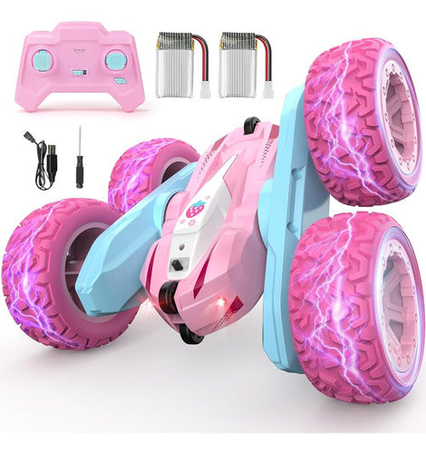 Coche De Control Remoto Nuoke, Coches Rc Rosas Para Niñas, C 0