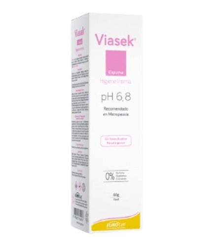 Viasek Combo Intimate Hygiene Foam 6.8 pH 75ml x 2 Units 0