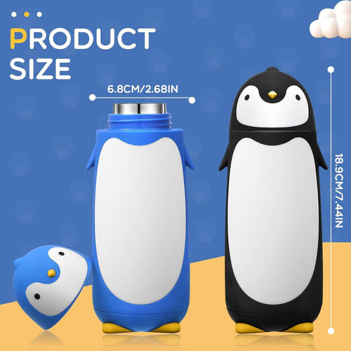 Adorable Penguin Design Insulated Drink Bottle 1