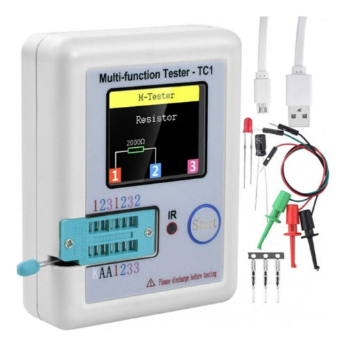 Multi función Tester Tc1 - Capacitores Esr Capacheck 0