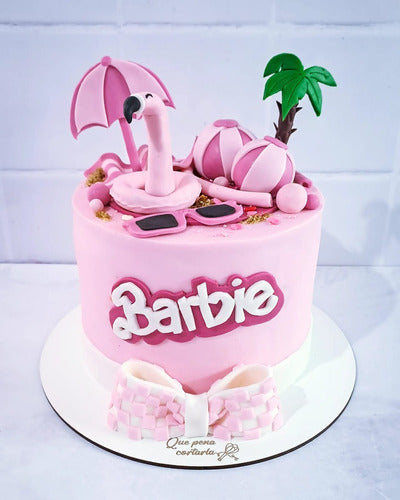 Que Pena Cortarla Tortas Decoradas Barbie 4