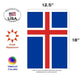 Toland Home Garden Iceland Flag 12.5 X 18 Inch 1