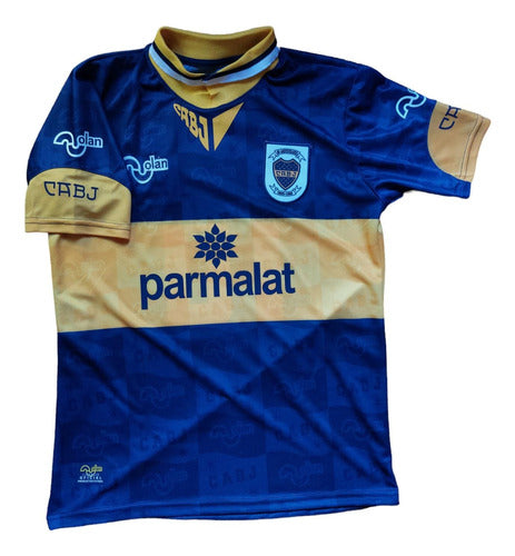 Retro Boca Juniors Parmalat Maradona 10 Shirt 3