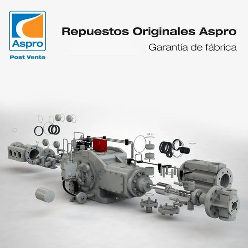 Aspro Sello Radial Y Tangencial Para Compresor Iodm 115/75 1