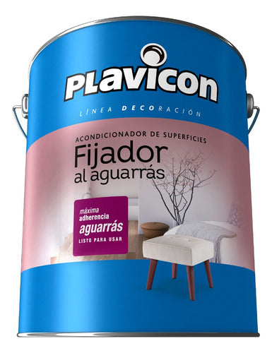 Plavicon Fijador Al Aguarrás Acondicionador De Sup. X 4 Lt 0