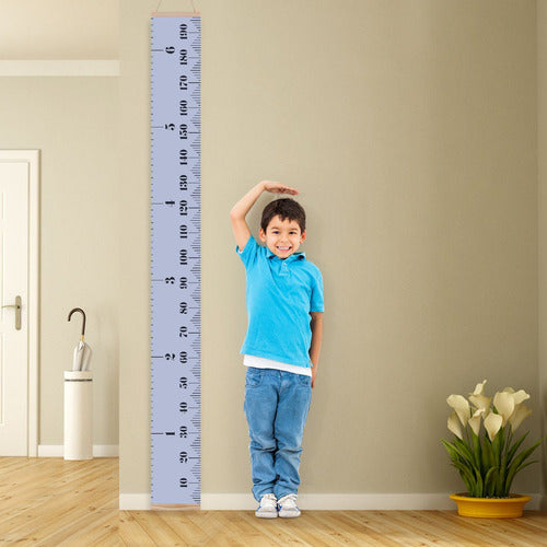 EHZNZIE Growth Height Chart for Babies Kids Wall Mounted Wood 6