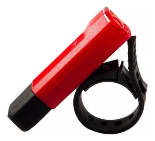 TopMega Rear Light 1 LED 2 Functions USB Rechargeable 0