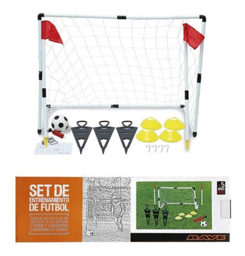 Arco De Futfol Set Entrenamiento Pvc Desarmable Isakito 0