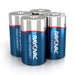 Rayovac D Alkaline Batteries Pack of 8 5