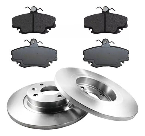 Cilbrake Renault R19 Solid Brake Disc and Pads Kit 238 mm 0