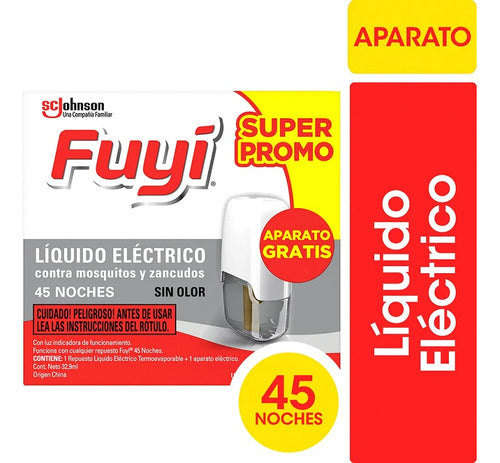 Electric Mosquito Repellent Plug-in Device with Liquid Refill Fuyi 7