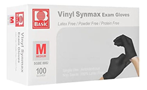 INTCO Medical Synmax Disposable Vinyl Examination Gloves, 1000 1