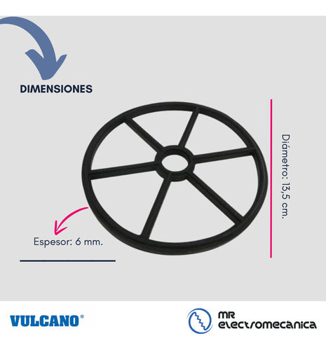 Vulcano 6-Way Valve Star Gasket 3