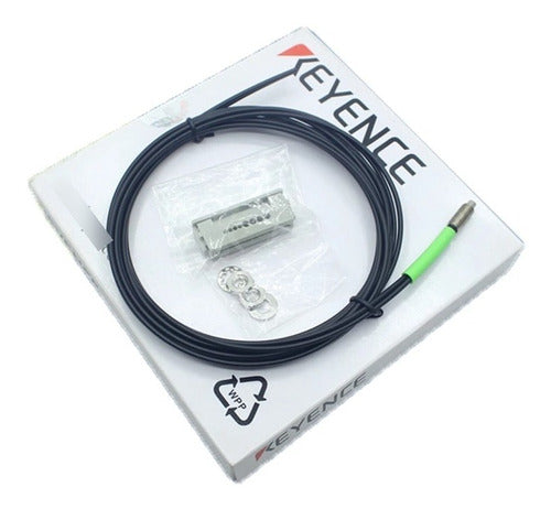 Keyence Fibra Optica Difusa Rosca M6 Sensor Fu-67v 0