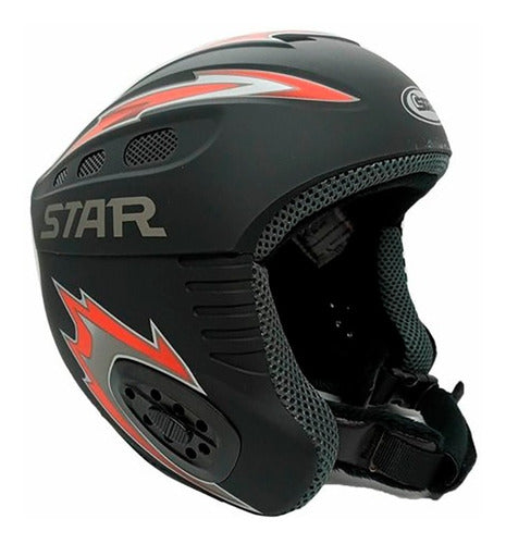 Complementos Deportivos Ski Star Helmet with Rigid Ear Protectors Freeride 2