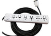 Power Strip 6 Outlets Extension Cable 25m 3x1.5mm 1