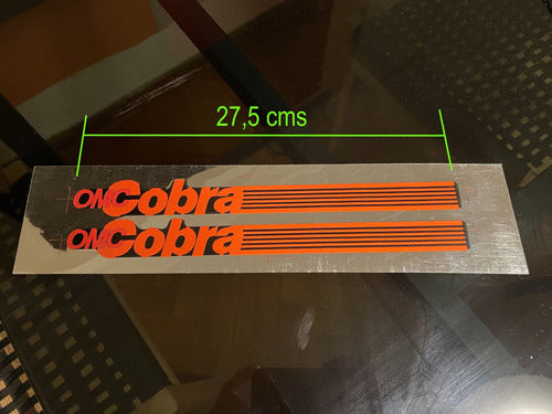 OMC Cobra Hydraulic Piston Sticker 1