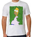 Ideas Mvd Homero Simpson Arbusto T-Shirt (White) 0