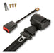 Retractable 3-Point Front Seatbelt with Inertial Reel - Complete Installation Kit 0