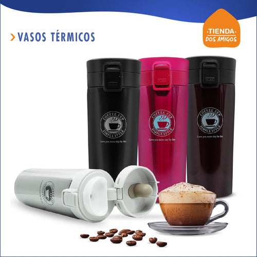 Double-Layer Stainless Steel Thermal Coffee Mug 500ml 5