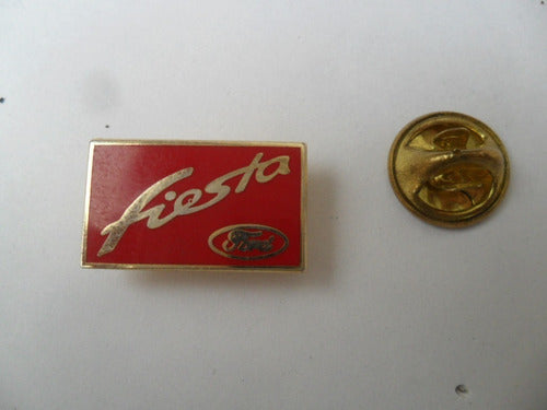 Ford Fiesta Enamel Pin Promotional Badge 1